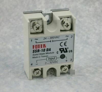 1PC SSR-10DA SSR10DA  Fotek Soild State Relay New .YY0 - Image 1 of 3