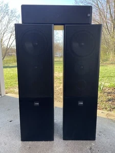Canton Fonum 501 DC speakers ( set of 3 ) 1994 Germany Made Hi-Fi Audiophile - Picture 1 of 15