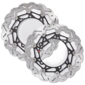 2008-2013 Braking SK2 Triumph Speed Triple 1050 Front Brake Disc Pair - Picture 1 of 6