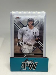 2022 Topps Finest Baseball Aaron Judge New York Yankees #74 quasi nuovo! - Foto 1 di 2