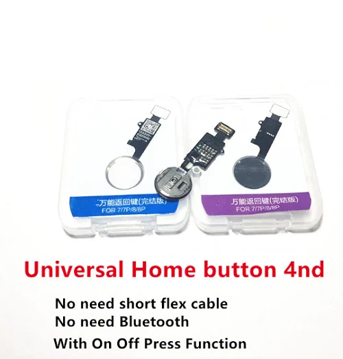TASTO HOME PER IPHONE 7 7P 8 8P UNIVERSAL 4 GEN - Immagine 1 di 1