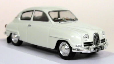 Atlas 1/43 - Saab 96 1964 White Diecast Scale model Car - 002 - Image 1 of 4