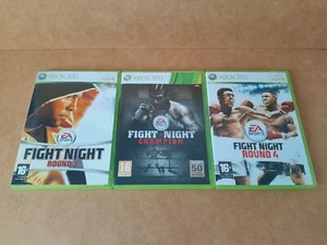 Fight Night Games Bundle, Champion, Round 3, & Round 4 (Microsoft Xbox 360) - Picture 1 of 12