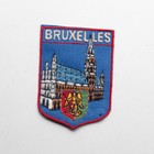 Vintage Bruxelles Brussels  Travel Souvenir Patch