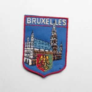 Parche de recuerdo de viaje vintage de Bruselas Bruselas - Imagen 1 de 5