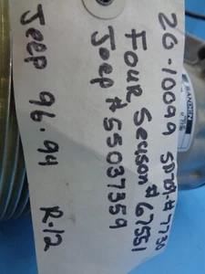 A/C COMPRESSOR W/CLUTCH - 20-10099/67551/55037359 -   "SHELF U6F" - Picture 1 of 5