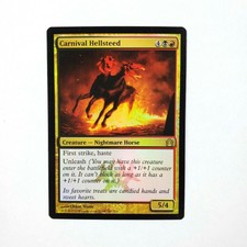 Carnival Hellsteed x1 MP Foil Return to Ravnica MTG Magic the Gathering 2012