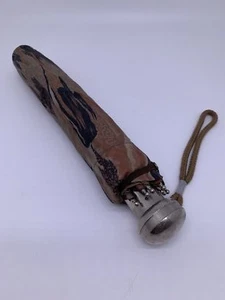 Knirps Regenschirm Vintage Muster Mini Taschenschirm Accessoire - Bild 1 von 11