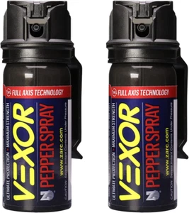 Vexor Pepper Spray Full Axis with Belt Clip for Self Defense — Maximum Police St - Picture 1 of 12