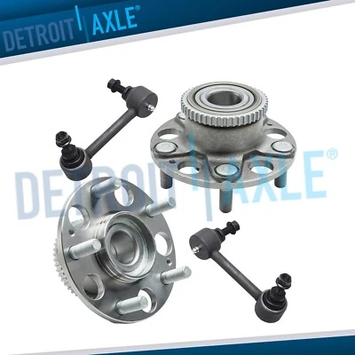 Kit de eslabones de barra estabilizadora de cubo de cojinete de rueda trasera para Acura TL Honda Accord GAS con ABS Foto 1 de 4