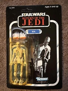 Star Wars Return Of The Jedi “8D8” Vintage 1983 unpunched - Picture 1 of 3
