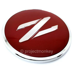 OEM Nissan 62889-VP100 90-96 300ZX Fairlady Z Z32 Red Z Emblem Badge Genuine JDM - Picture 1 of 1