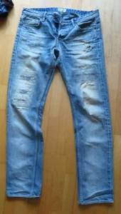 Gas Jeans - Azul - Slim - XL - 34/34 - Estado 7/10 - Used - Imagen 1 de 12