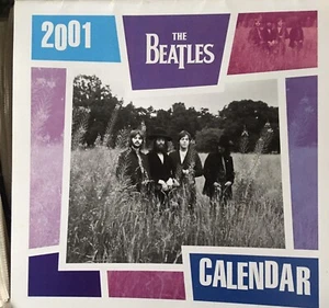 THE BEATLES 2001 KALENDER OFFIZIELLES APPLE PRODUKT - Bild 1 von 2