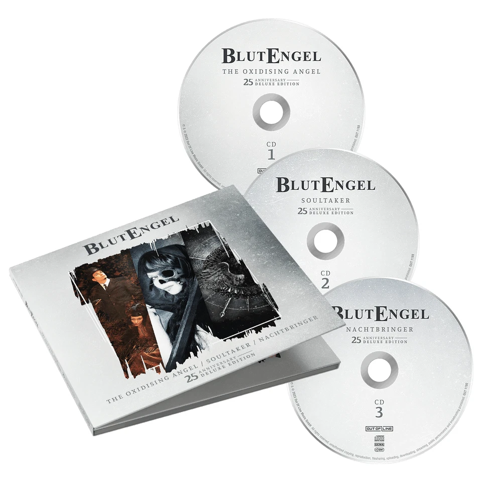 Blutengel - The Oxidising Angel/Soultaker/Nachtbringer (25th Anniversary) - 3CD - Bild 1 von 1