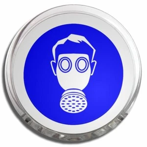 Respiratory Memo Fridge Magnet Plastic Clip (58mm) - Picture 1 of 2