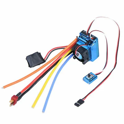 120A Sensored Brushless Speed Controller ESC for 1/8 1/10 1/12 Car Truck Crawler - Image 1 of 4