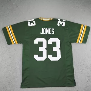 Packers #33 Aaron Jones Jersey Mens XL Green No Brand Unbranded - Picture 1 of 19