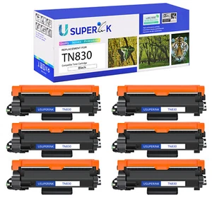 6PK TN830 Toner Cartridge for Brother TN-830XL HL-L2400D HL-L2420DW MFC-L2900DW - Afbeelding 1 van 24