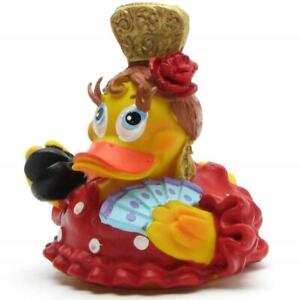 Rubber Duck Bath Duck Flamenco dancer - red Ducky Rubber Duckie