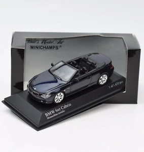 Minichamps 431026030 BMW Serie 6 Cabriolet año 2006 en azul, 1:43, embalaje original F12/03 - Imagen 1 de 1