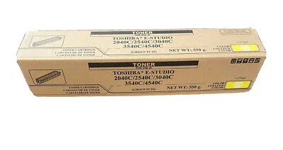 Toshiba Toner Cartridge Yellow GROUP E-STUDIO 2040C 2540C 3040C 3540C 4540C - Image 1 of 4