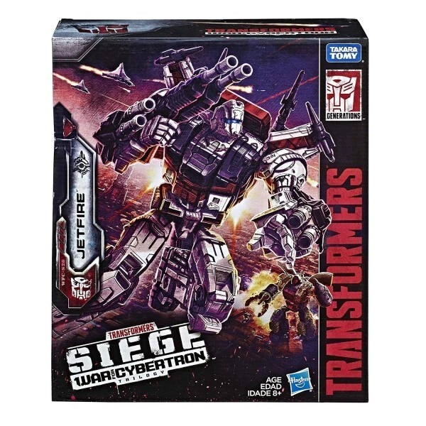 TRANSFORMERS DECEPTICON JETFIRE SIEGE COMMANDER CLASS TAKARA TOMY HASBRO NUOVO - Immagine 1 di 1