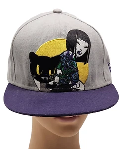 Tokidoki TKDK Tatuaje Gato Negro Niña 9Fifty Nueva Era Raro Snapback Sombrero Gorra de Pelota - Imagen 1 de 10