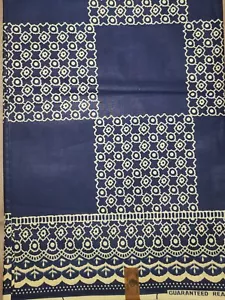 African Ankara Wax Print Fabric. Sold in ( 5.3 mts) 6 yds bundle. 100% Cotton - Picture 1 of 4