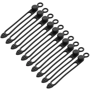 10 Pcs Leitungsprozessor Gesetzt Kabelorganisatoren Für Elektronik Kabelmanager - Bild 1 von 12