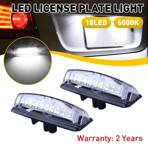 Assembly LED License Plate Light For Lexus IS ES GS RX Toyota Camry Prius Sienna - Picture 1 of 12