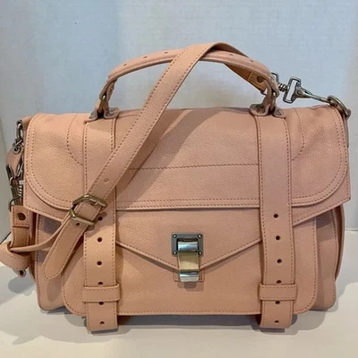 Bolso de hombro de cuero mediano PROENZA SCHOULER PS1 bolso desnudo Foto 1 de 4