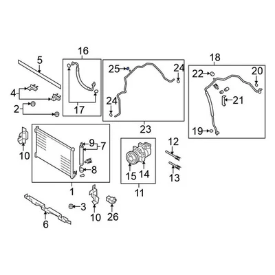 For Nissan Rogue Select 2014-2015 Nissan 92499JG00B A/C Service Valve Cap Foto 1 de 2