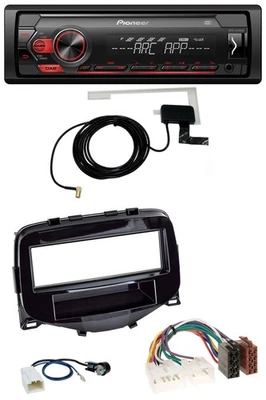 Pioneer 1DIN USB DAB MP3 AUX Autoradio für Toyota Aygo (2014-2021) - Bild 1 von 4