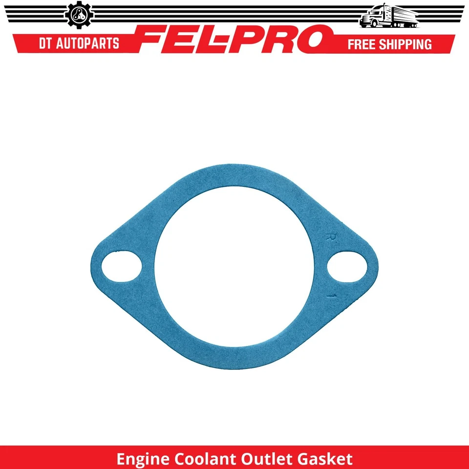 For 1959-1960 Fargo P200 Parcel Delivery 4.1L Eng Coolant Outlet Gasket Fel-Pro - Image 1 of 1