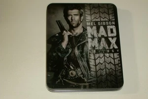 Mad Max Trilogy (Blu-ray, 2013 Warner Bros, 3 Disc Set, Steelbook) Mel Gibson - Picture 1 of 3