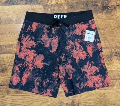 REEF Surf mens Mondo boardshorts Tropical Beach Shorts Size 34 - Image 1 of 4