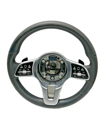 Mercedes GLC300 2020 volante de cuero negro A0050071999 OEM*desgastado* Foto 1 de 4