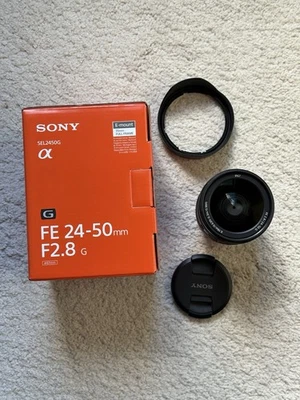 Lente Sony FE 24-50mm f/2.8 G (Sony E) SEL2450G - Excelente - Imagem 1 de 4