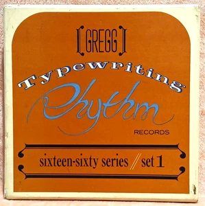 Gregg Typewriting Rhythm Records set 1 (6) 7" 33rpm 1966 - Picture 1 of 3
