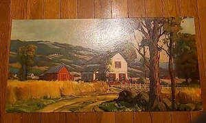 VTG ‘Peaceful Valley’ by Shumaker - Winde Fine Prints No. 317 Great for Styling - Picture 1 of 4
