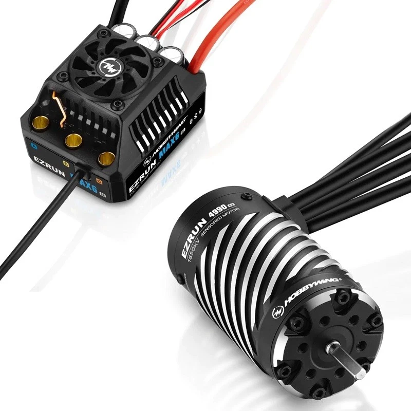 Hobbywing Ezrun MAX6 G2 ESC & 4990SD 1650KV Motor Combo 38010803 - Image 1 of 1