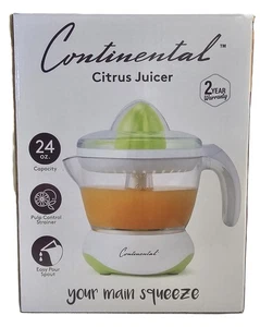 Continental Electric Spremiagrumi 24 oz - Bianco - Foto 1 di 4