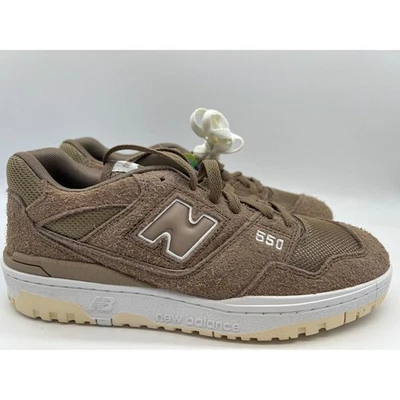New Balance 550 Suede Mushroom BB550PHA Sneakers Men's Size 8.5 - Image 1 of 4
