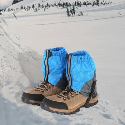 Polainas para piernas a prueba de viento mangas para piernas al aire libre para escalada senderismo deportes al aire libre Foto 1 de 2