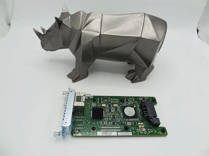 Cisco NIM-ES2-4 4-port Layer 2 Gigabit Ethernet LAN Switch NIM - Image 1 of 1