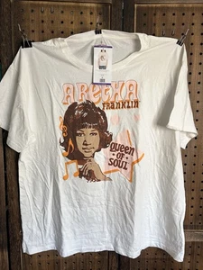Camiseta manga corta Aretha Franklin Queen Of Soul nueva con etiquetas talla XXL 100 % algodón - Imagen 1 de 9