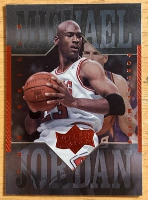 1999-00 UPPER DECK #73 MICHAEL JORDAN ATHLETE OF THE CENTURY THE SKILLS POST-UP - Image 1 of 2