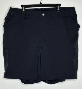 DULUTH TRADING Women's Plus Dry on the Fly Shorts Black Size 20W - Picture 1 of 8