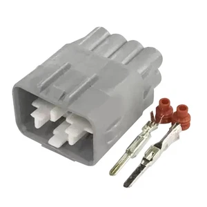 8 Pins Connector Plug Terminal Blocks Grey - Picture 1 of 5
